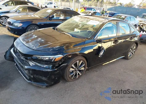 2024 Honda Civic Ex из США, поврежденный, VIN 2HGFE1F77RH333652